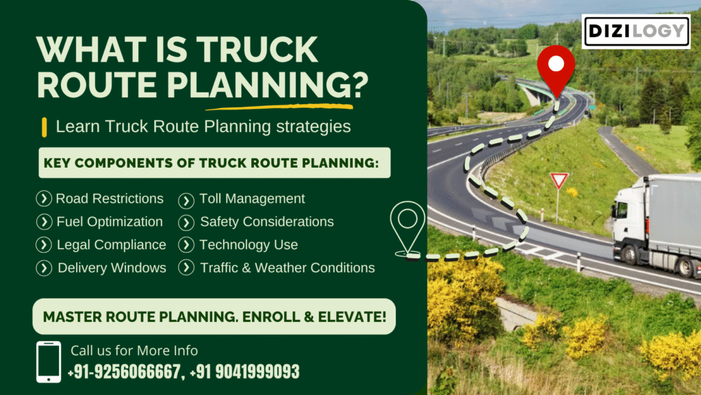 What is Truck Route Planning